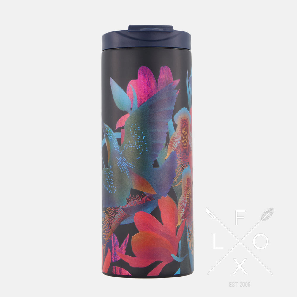 Flox - Stainless Steel Cup, Orchid & Kingfisher