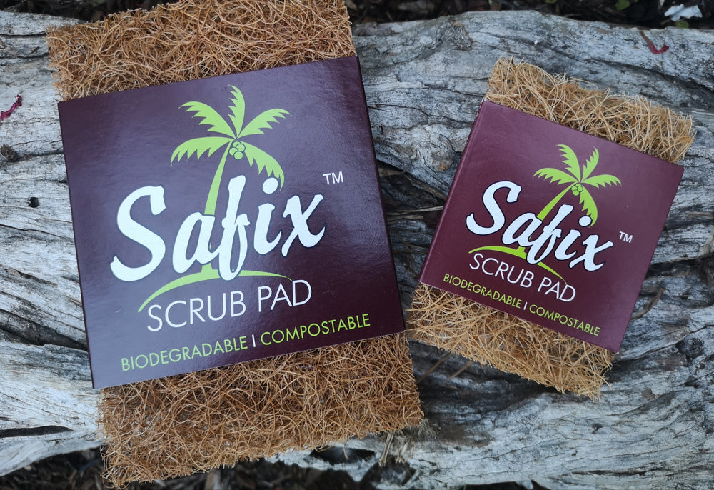 Safix Scrub Pads - Compostable and Biodegradable