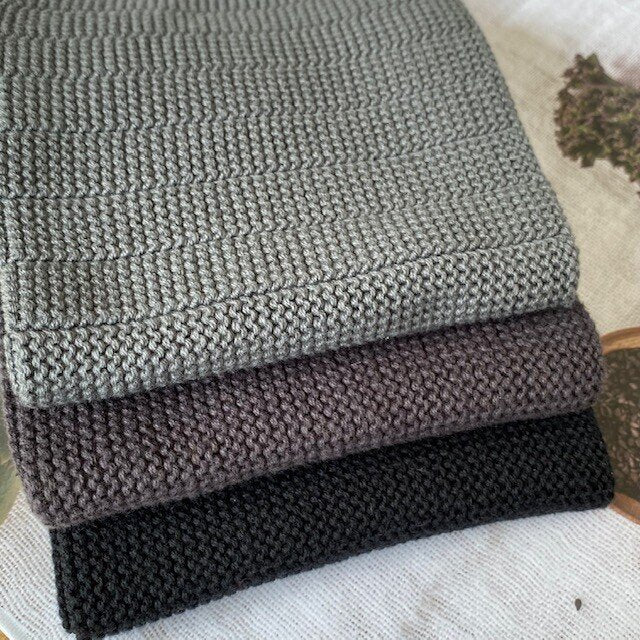 Ecovask - Dishcloth, Organic Cotton (set of 3)
