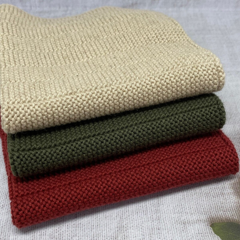 Ecovask - Dishcloth, Organic Cotton (set of 3)